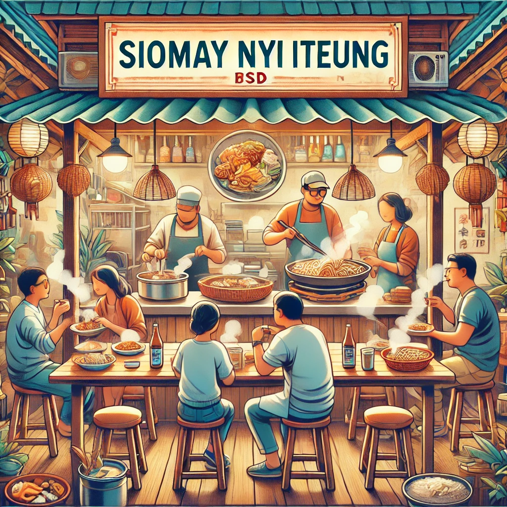 15 Tahun Siomay Nyi Iteung Kuliner Khas BSD yang Tak Pernah Sepi Pembeli