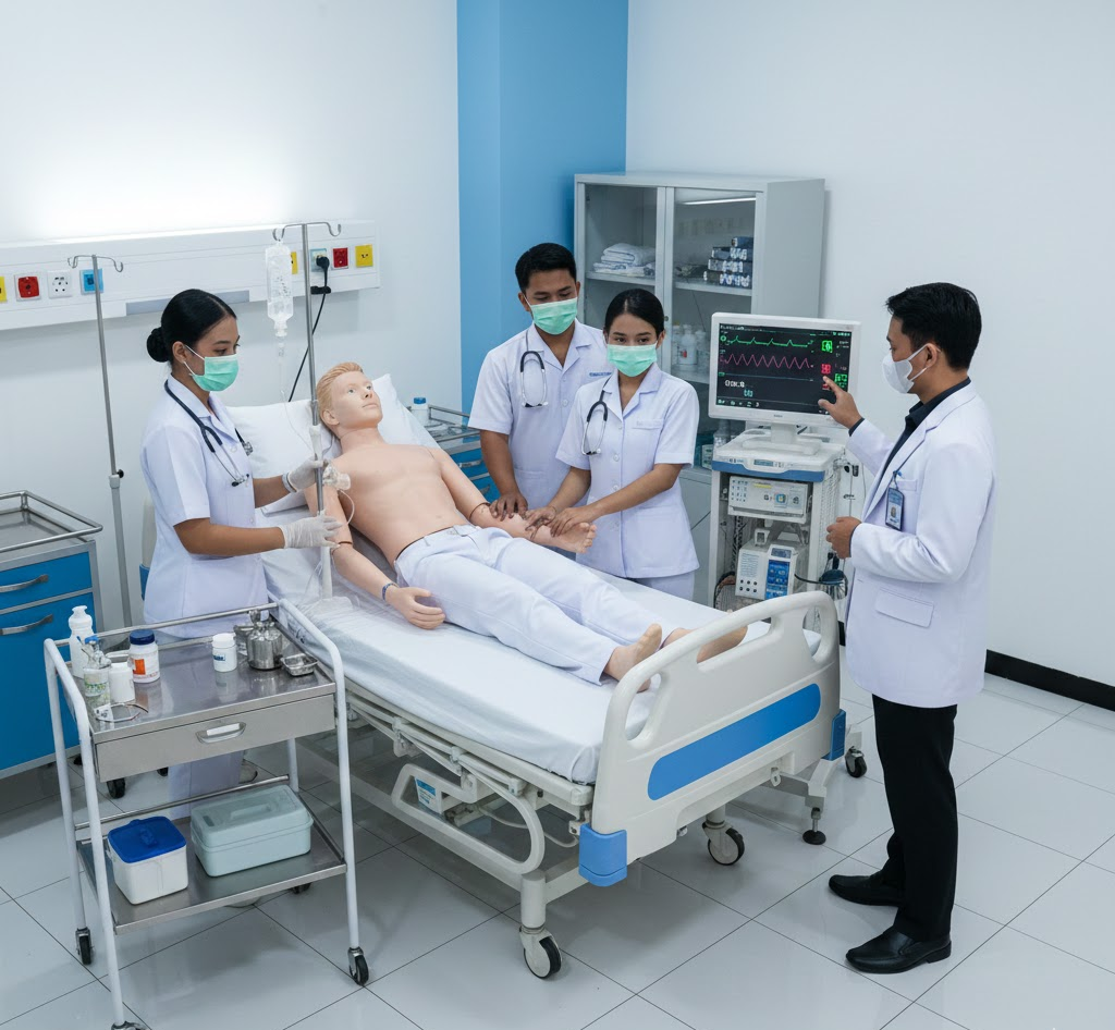 Penerapan Simulasi Klinis dalam Pendidikan Kesehatan Meningkatkan Kesiapan Lulusan Profesional